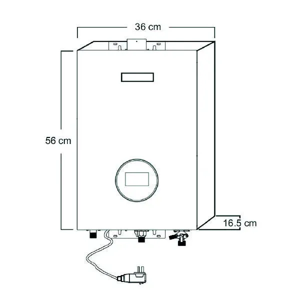 Calentador De Agua a Gas 21L