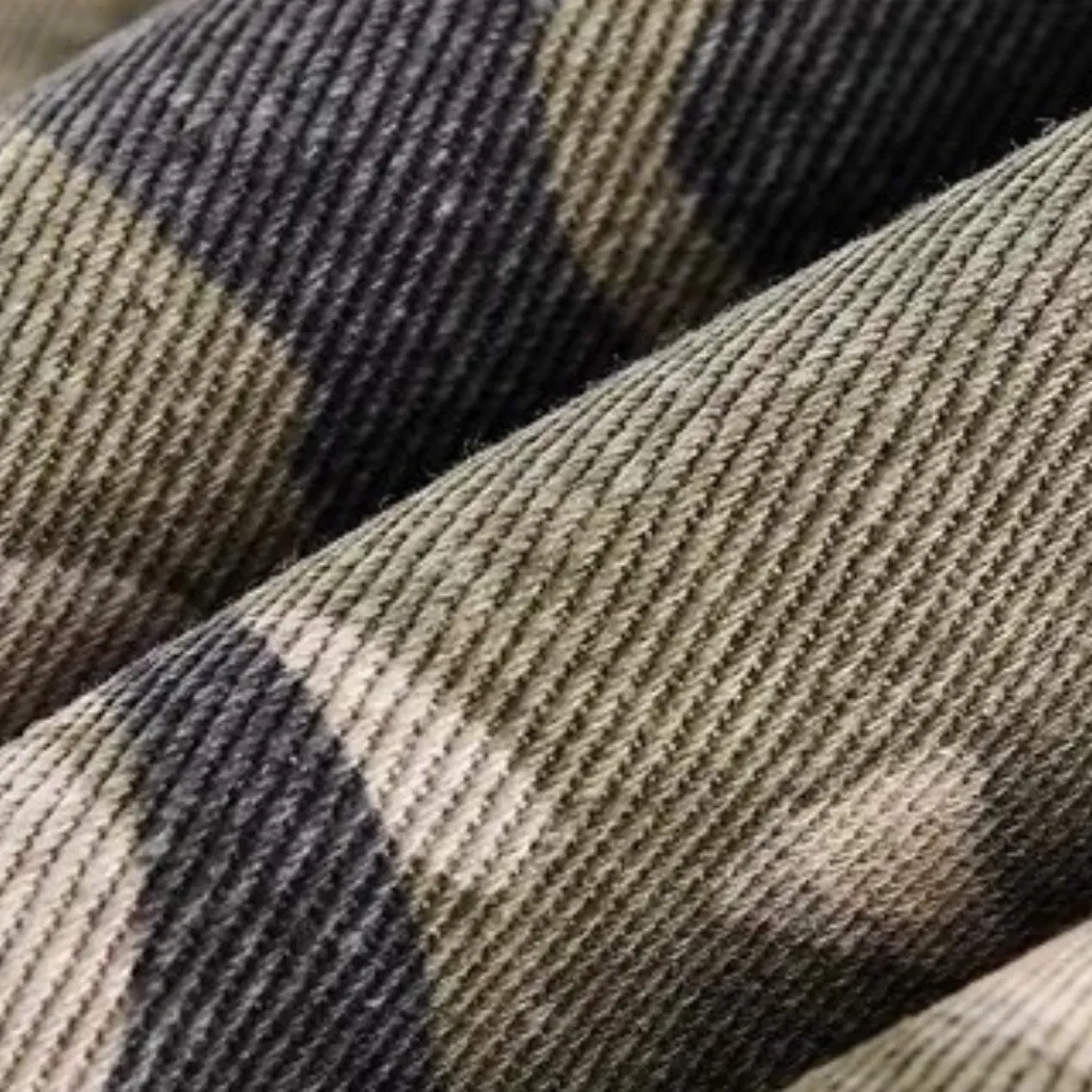 Camouflage Fur Coat