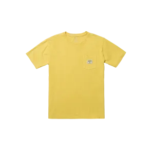 Captain Patch Pocket Short Sleeve Tee - Mineral Yellow