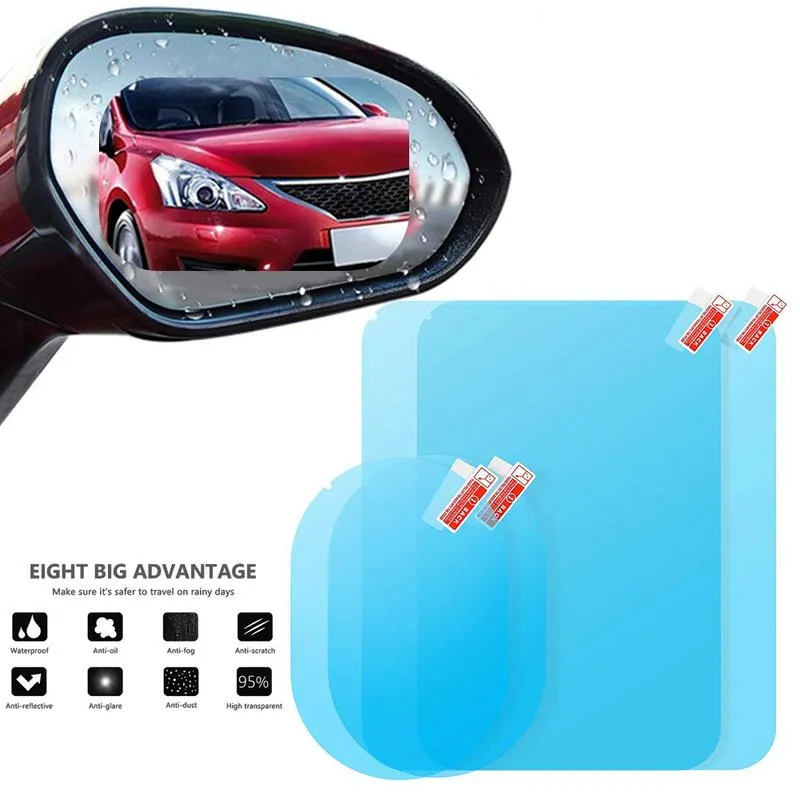 Car Rear View Mirror Rainproof Film