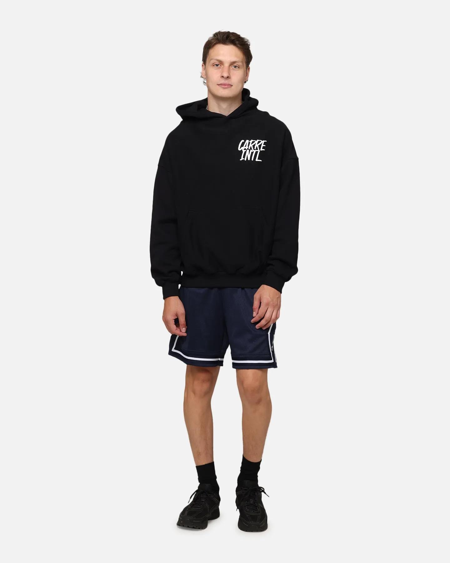 Carre International Hoodie Black
