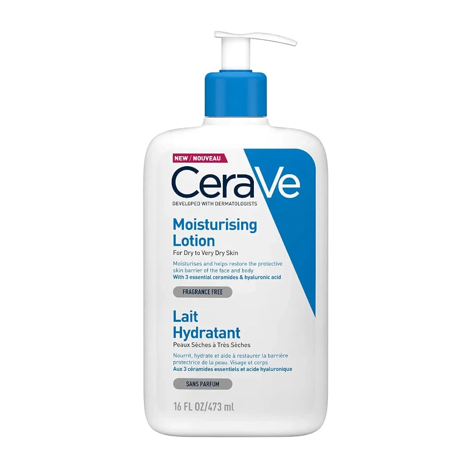CeraVe Moisturising Lotion for Very Dry Skin with Ceramides & Hyaluronic Acid