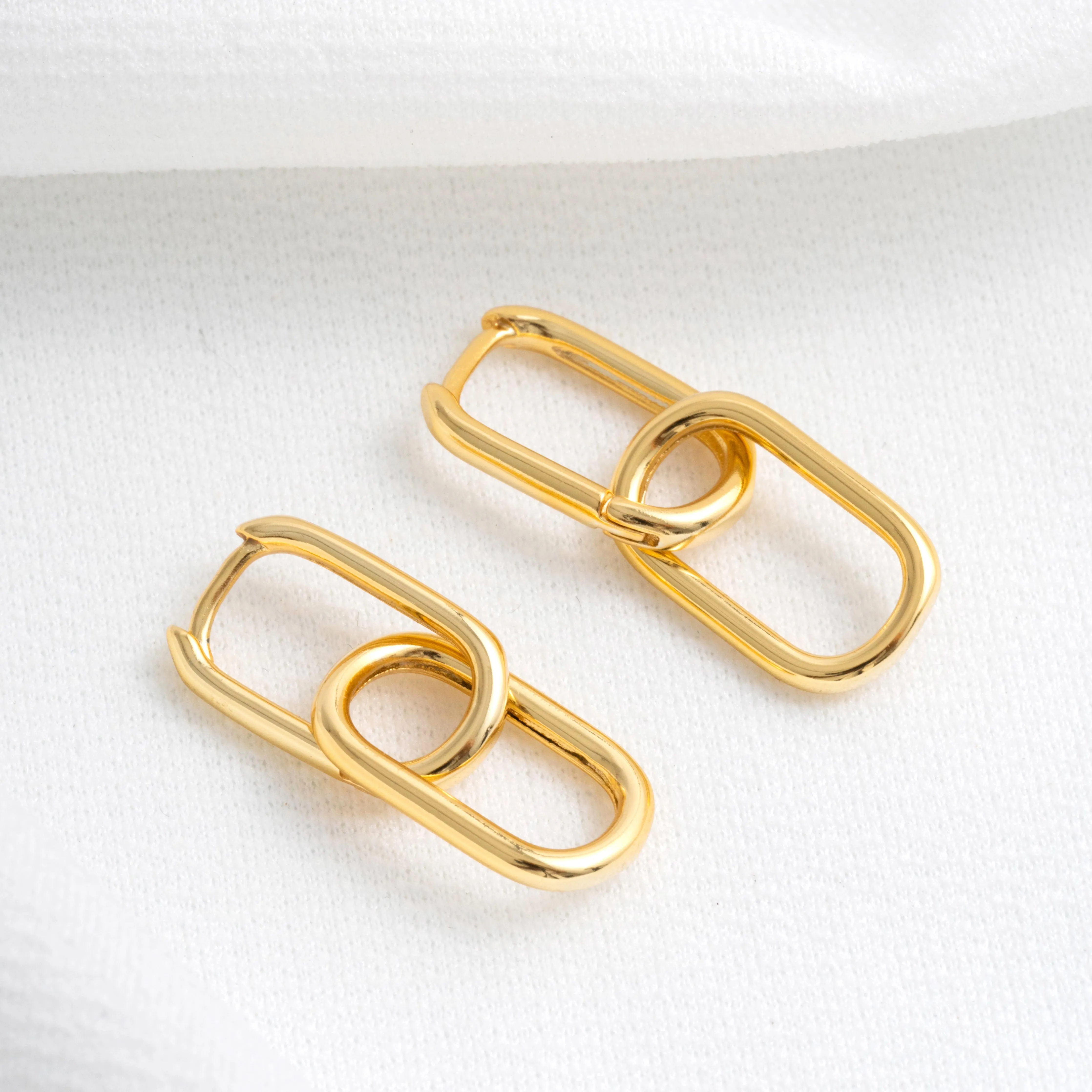 Chain Link Earrings