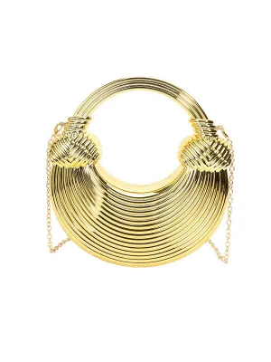 Chains Geometric Shiny Bags