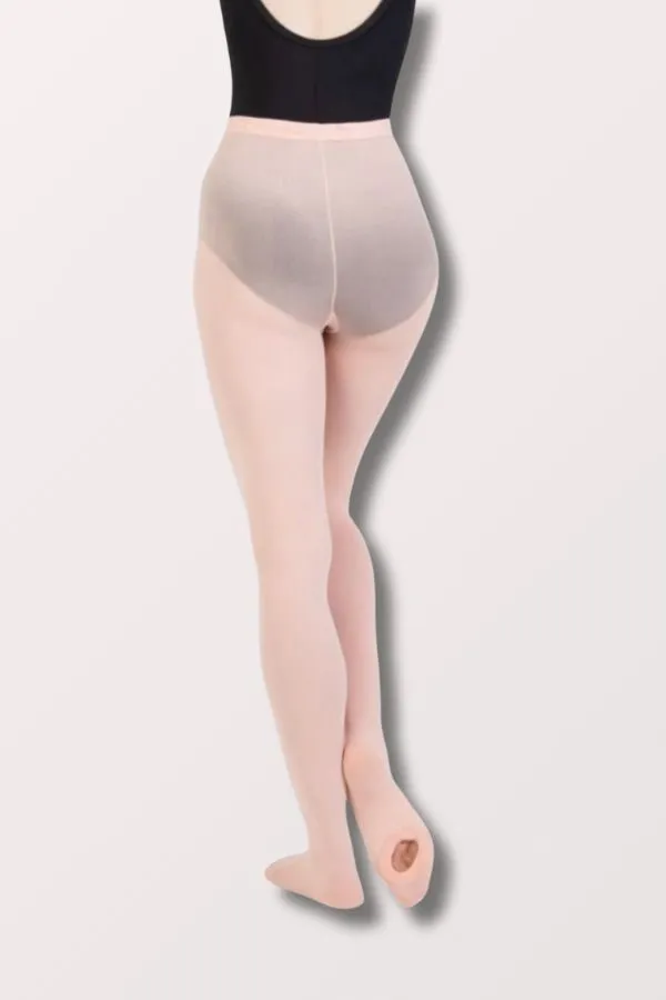 Children's TotalSTRETCH Seamless Convertible Dance Tights (C31) - Ballet Pink