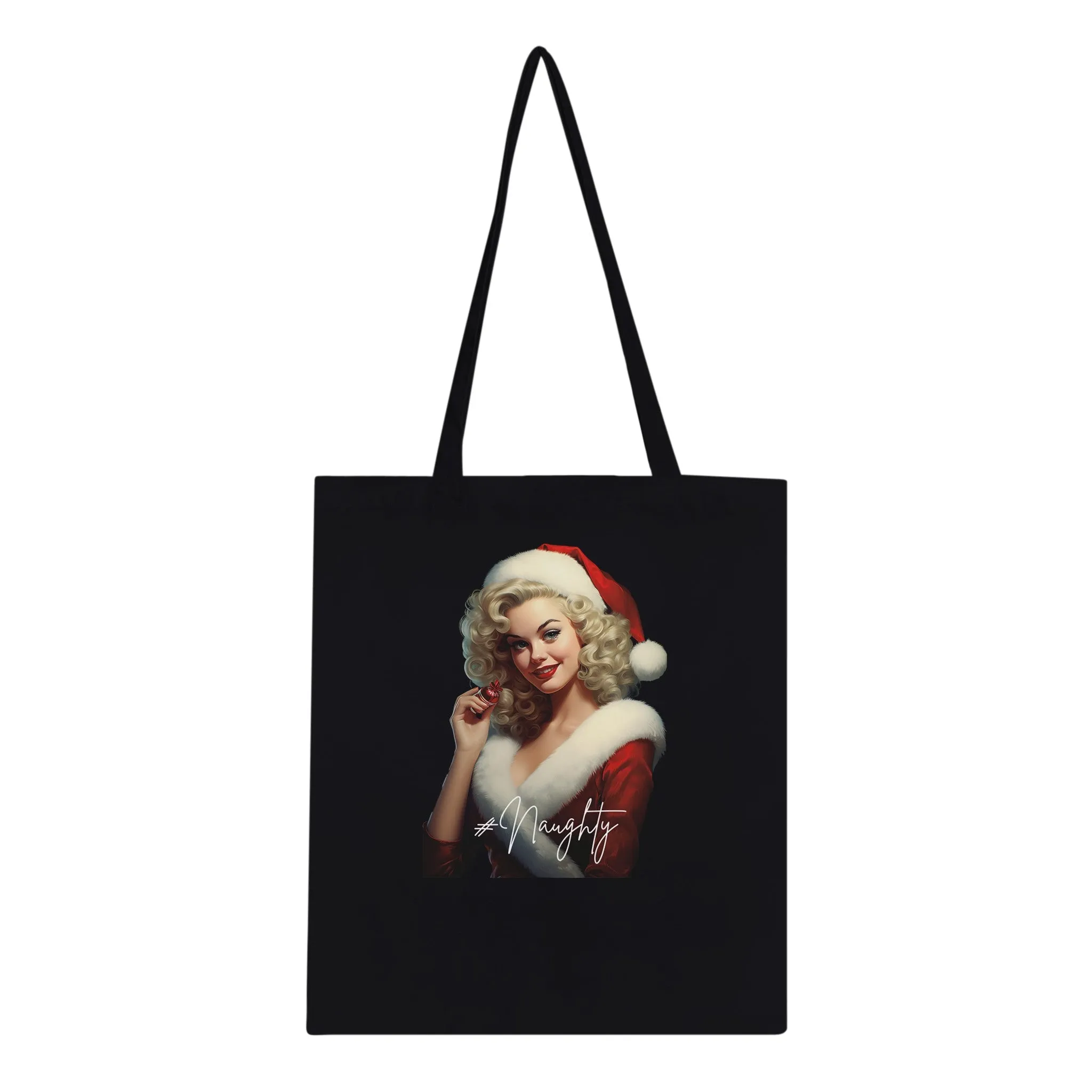 Christmas Pin Up Girls Classic Tote Bag