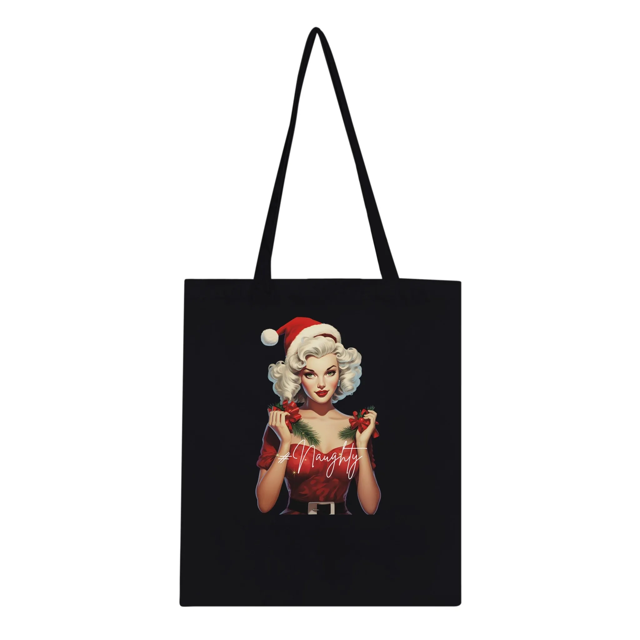 Christmas Pin Up Girls Classic Tote Bag