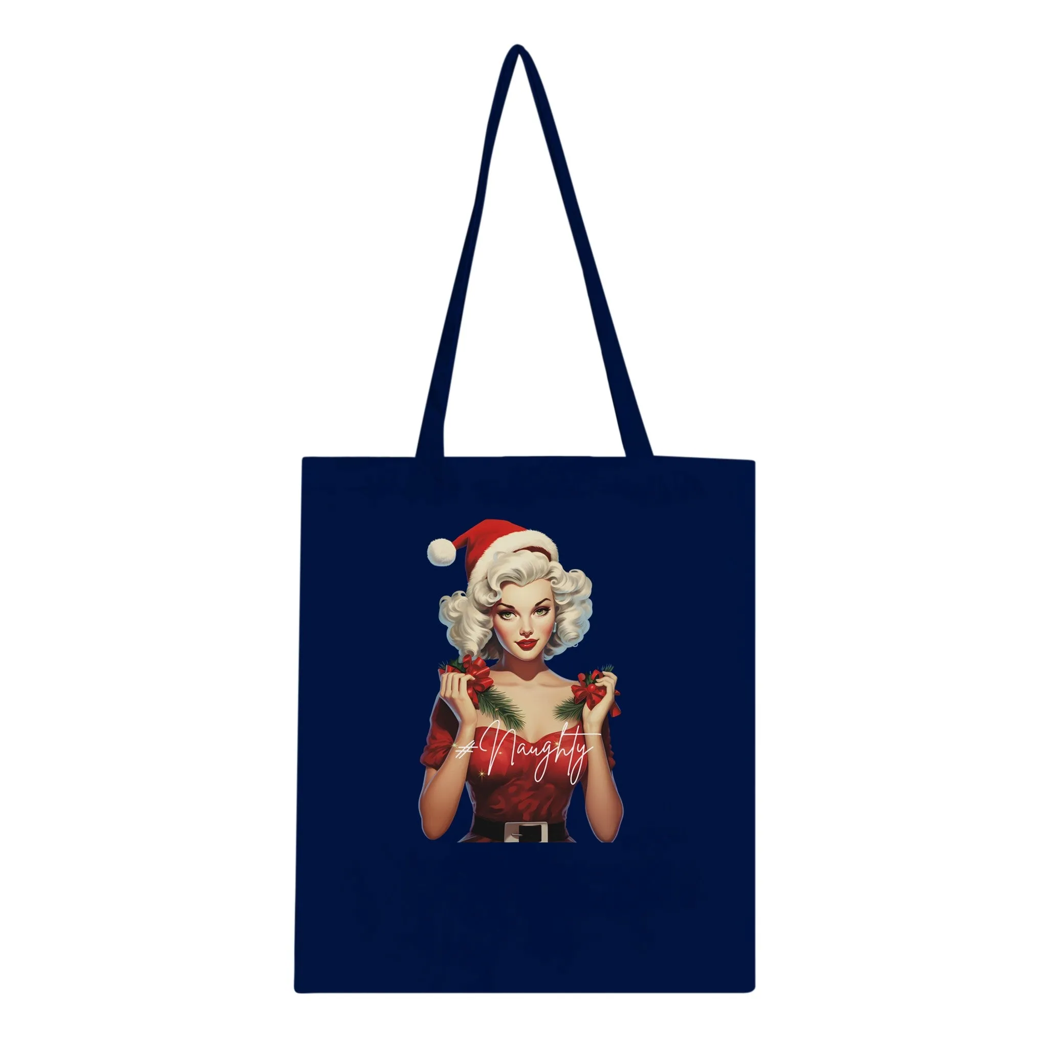 Christmas Pin Up Girls Classic Tote Bag