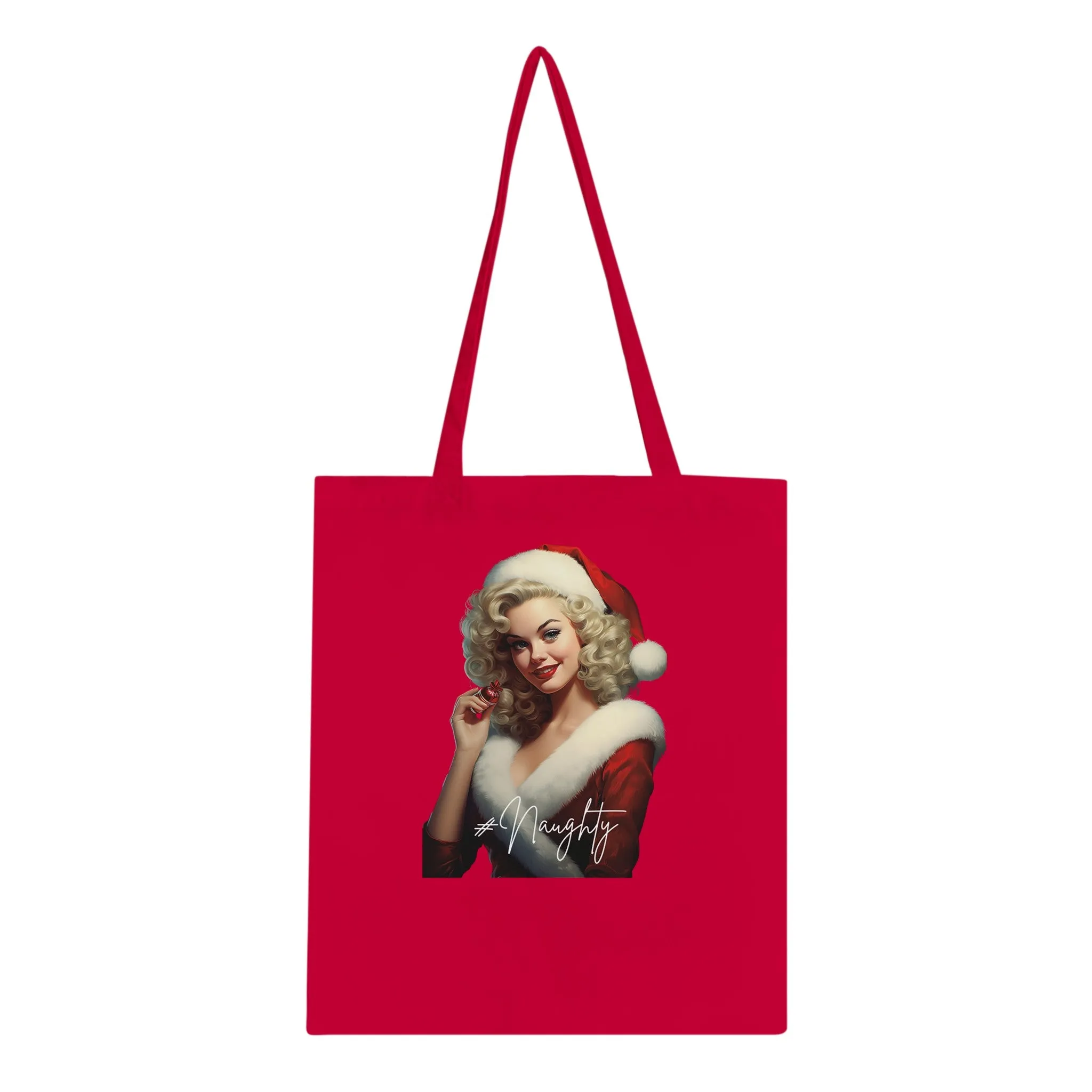Christmas Pin Up Girls Classic Tote Bag
