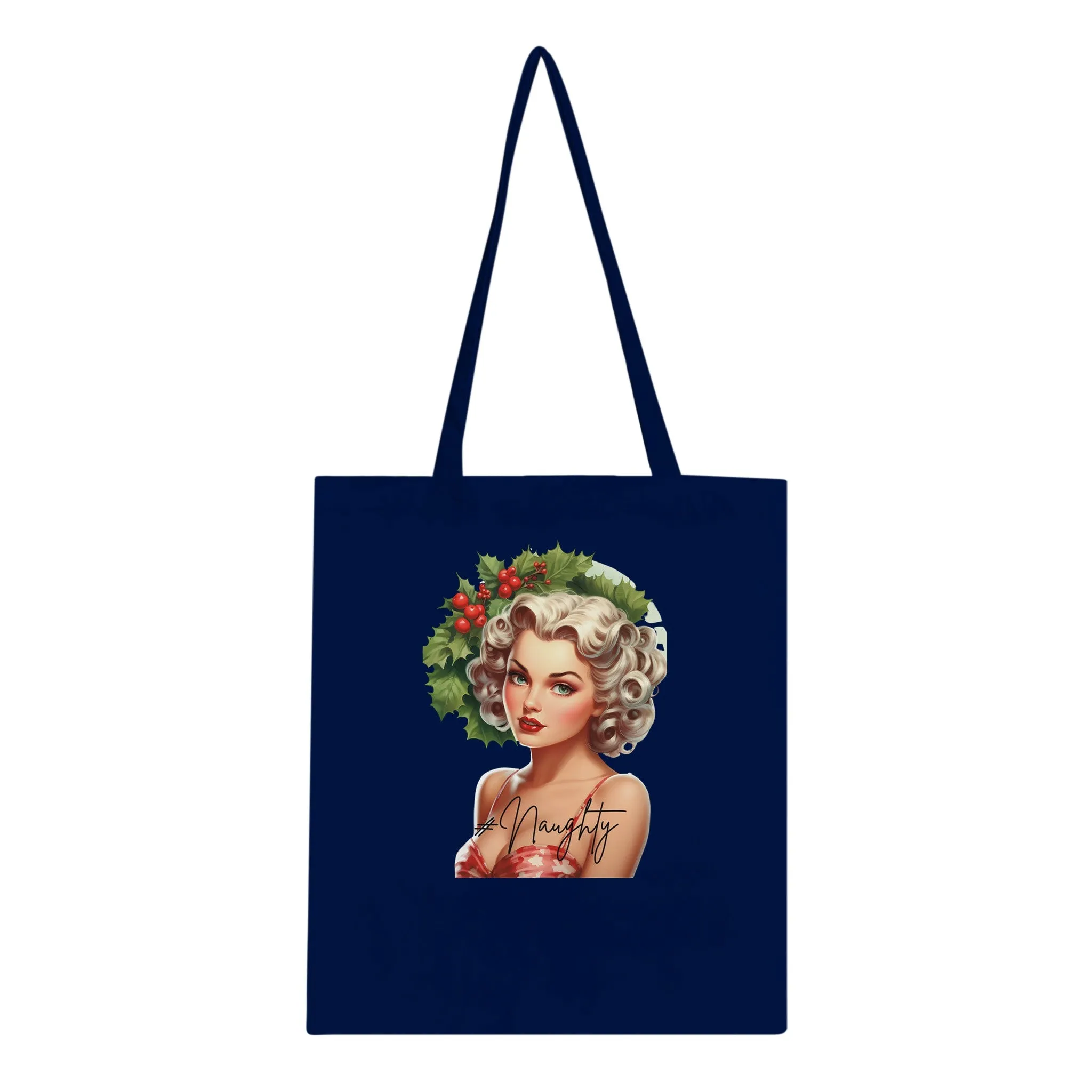 Christmas Pin Up Girls Classic Tote Bag