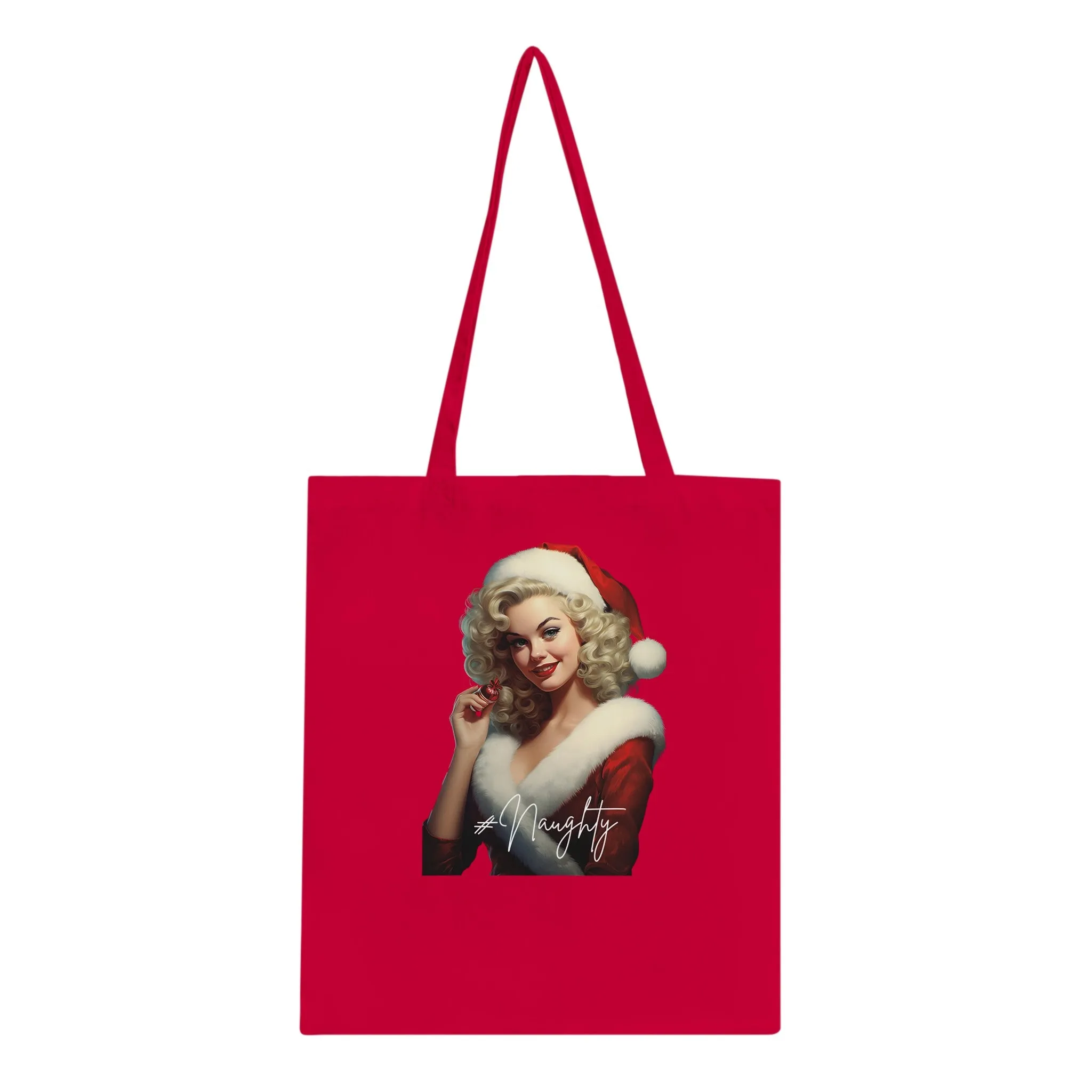 Christmas Pin Up Girls Classic Tote Bag