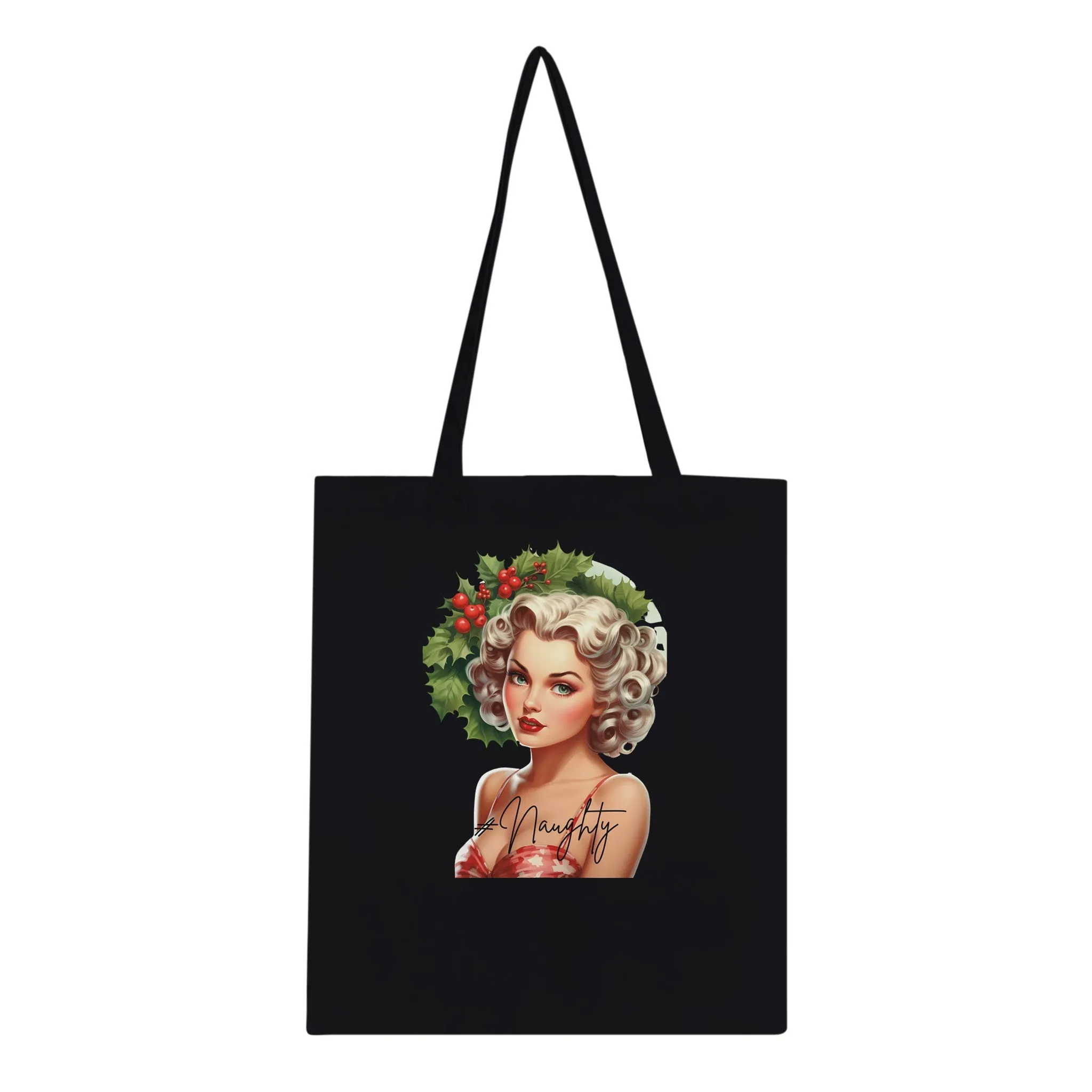 Christmas Pin Up Girls Classic Tote Bag