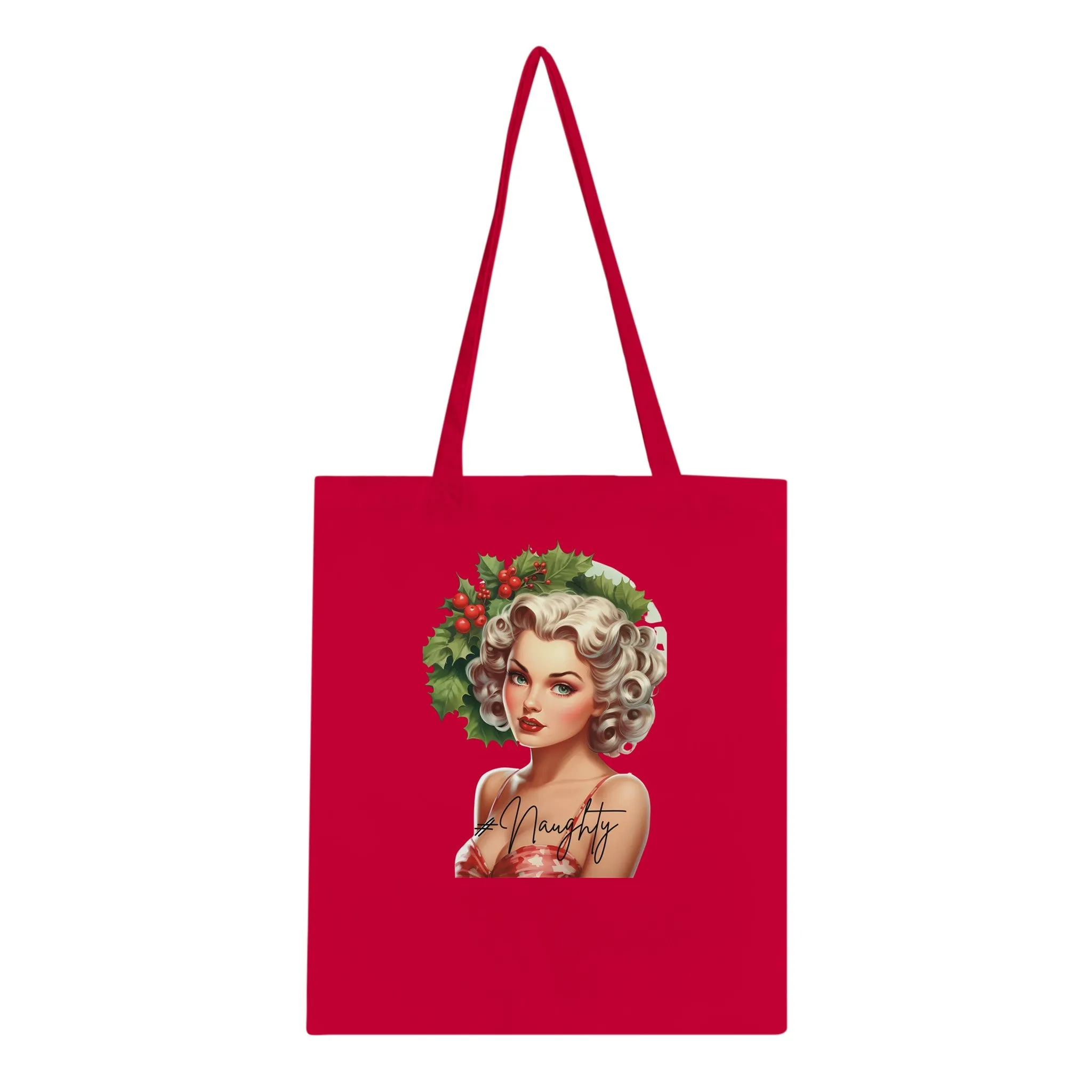 Christmas Pin Up Girls Classic Tote Bag