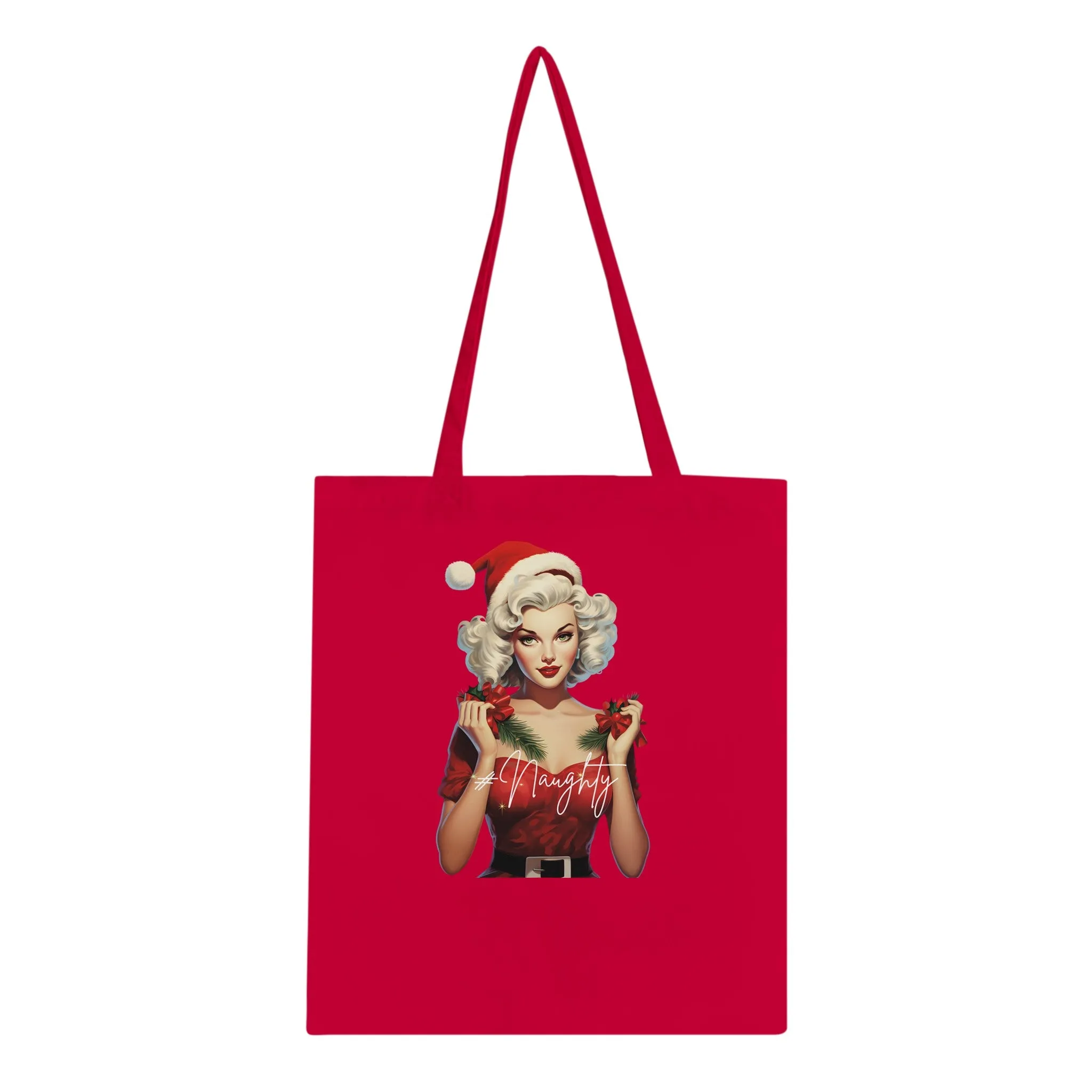 Christmas Pin Up Girls Classic Tote Bag
