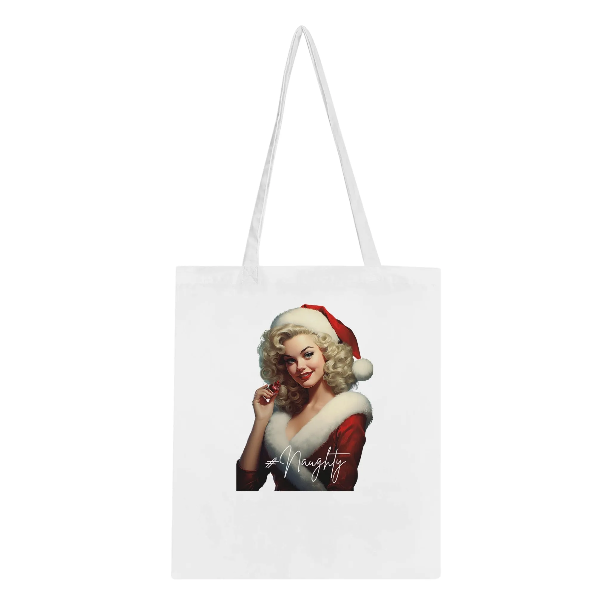 Christmas Pin Up Girls Classic Tote Bag