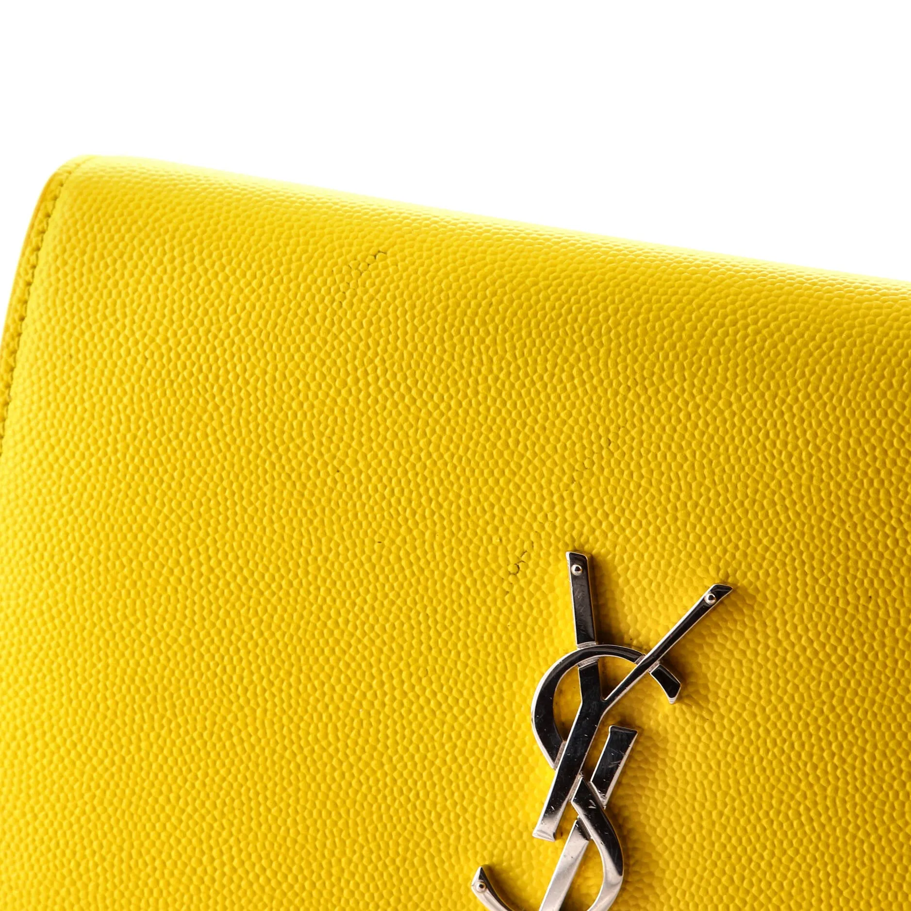 Classic Monogram Tassel Chain Wallet Leather