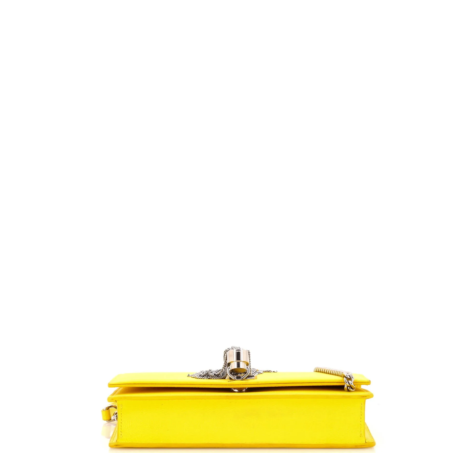 Classic Monogram Tassel Chain Wallet Leather