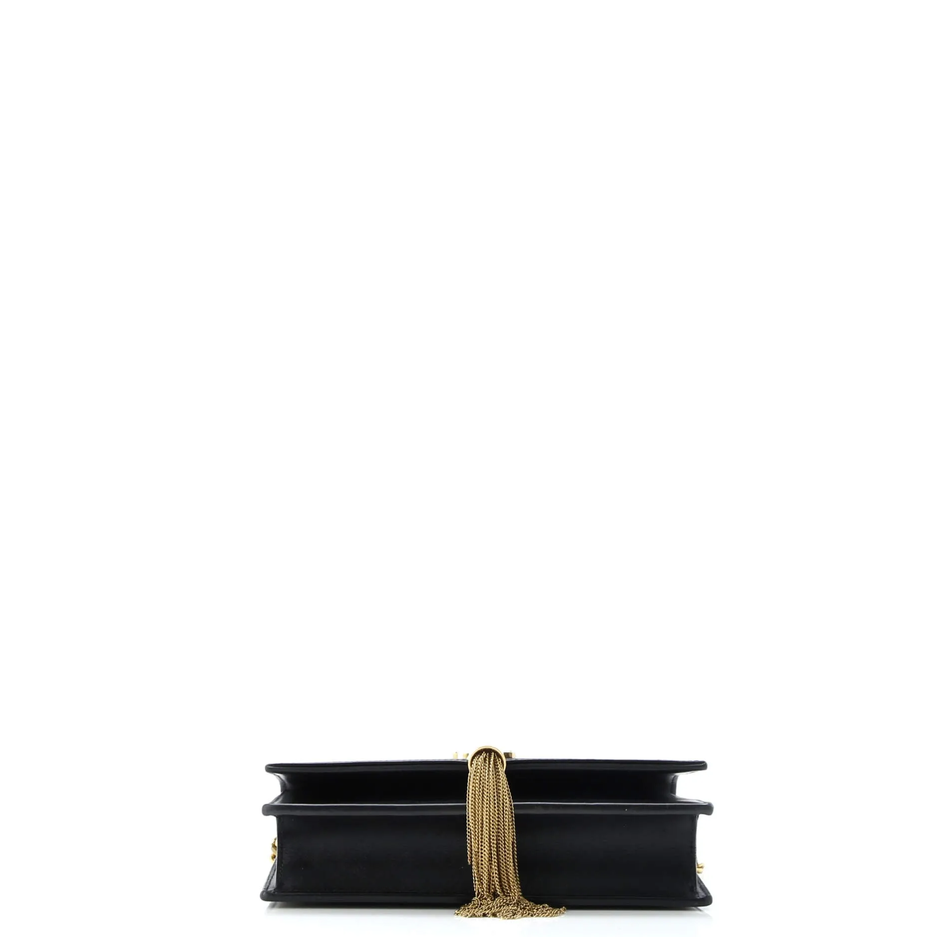 Classic Monogram Tassel Chain Wallet Leather