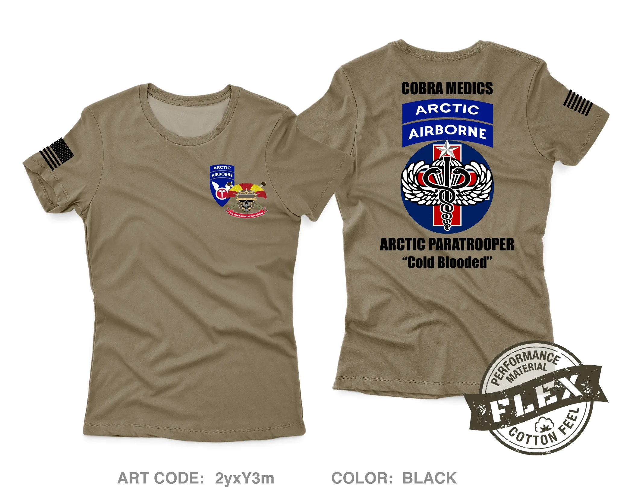 Cobra Medics 725 BSB Core Women's SS Flex Performance Tee - 2yxY3m