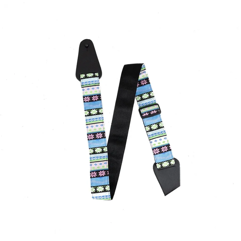 Colonial Leather - Rag Strap - Candy Blue