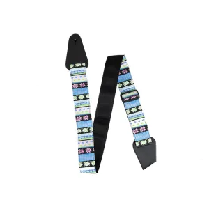 Colonial Leather - Rag Strap - Candy Blue