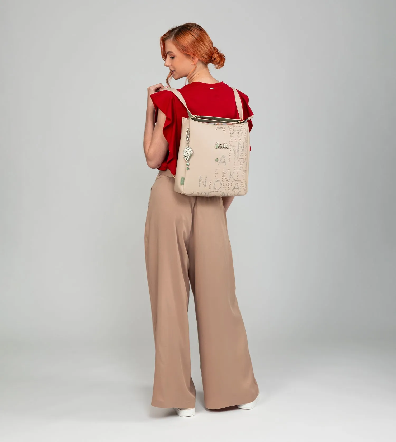 Convertible bag into backpack Alma