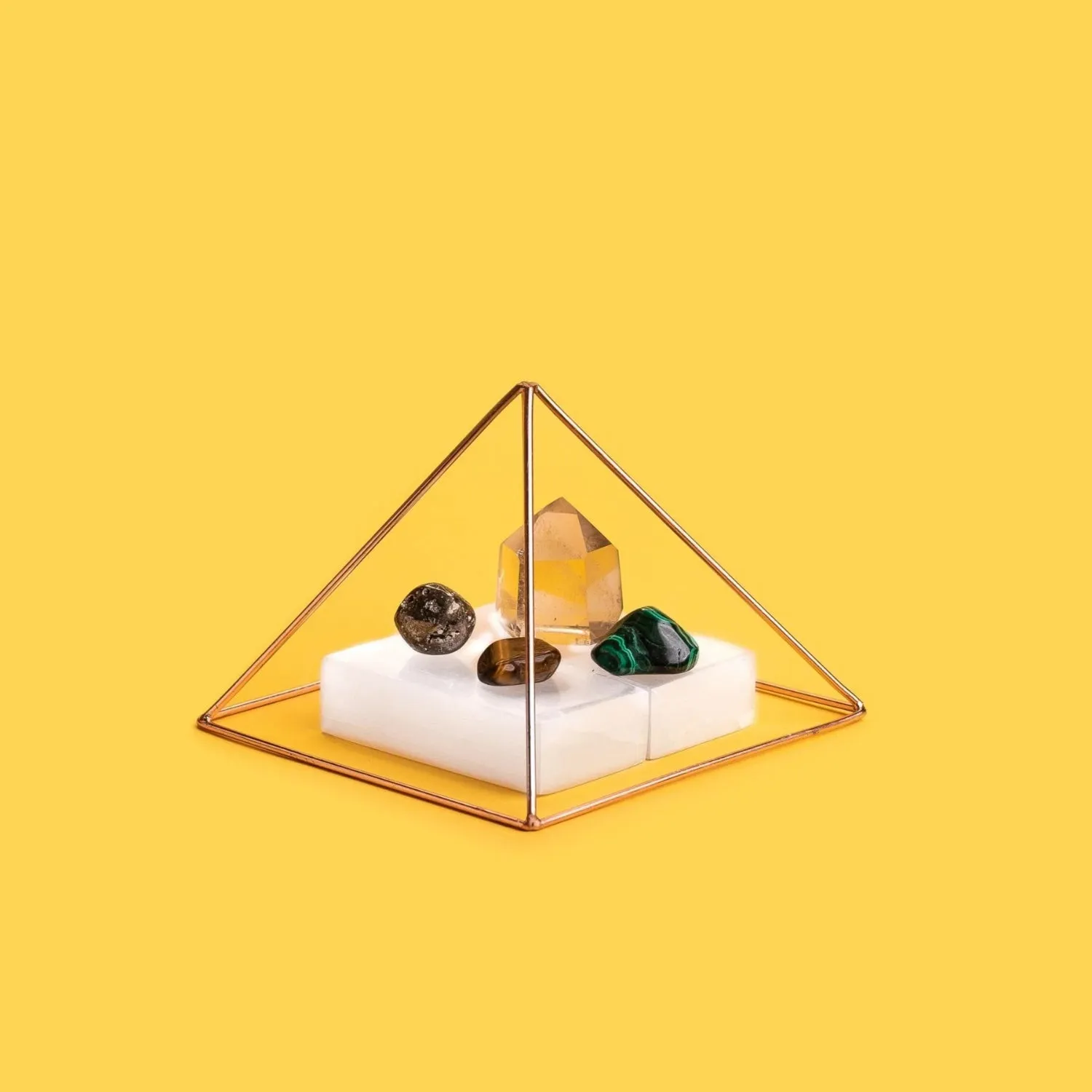 Copper Charging Pyramid For Energy Amplification