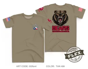 CUSTOM Bravo Company 188th MED BN Core Men's SS Flex Performance Tee - 5Gfbn4