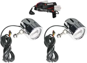 Custom Dynamics ProBEAM LED Fog Lamp Kit for Motorcycles