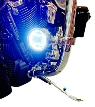 Custom Dynamics ProBEAM LED Fog Lamp Kit for Motorcycles