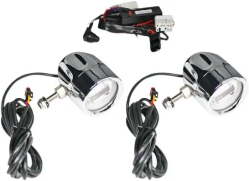 Custom Dynamics ProBEAM LED Fog Lamp Kit for Motorcycles
