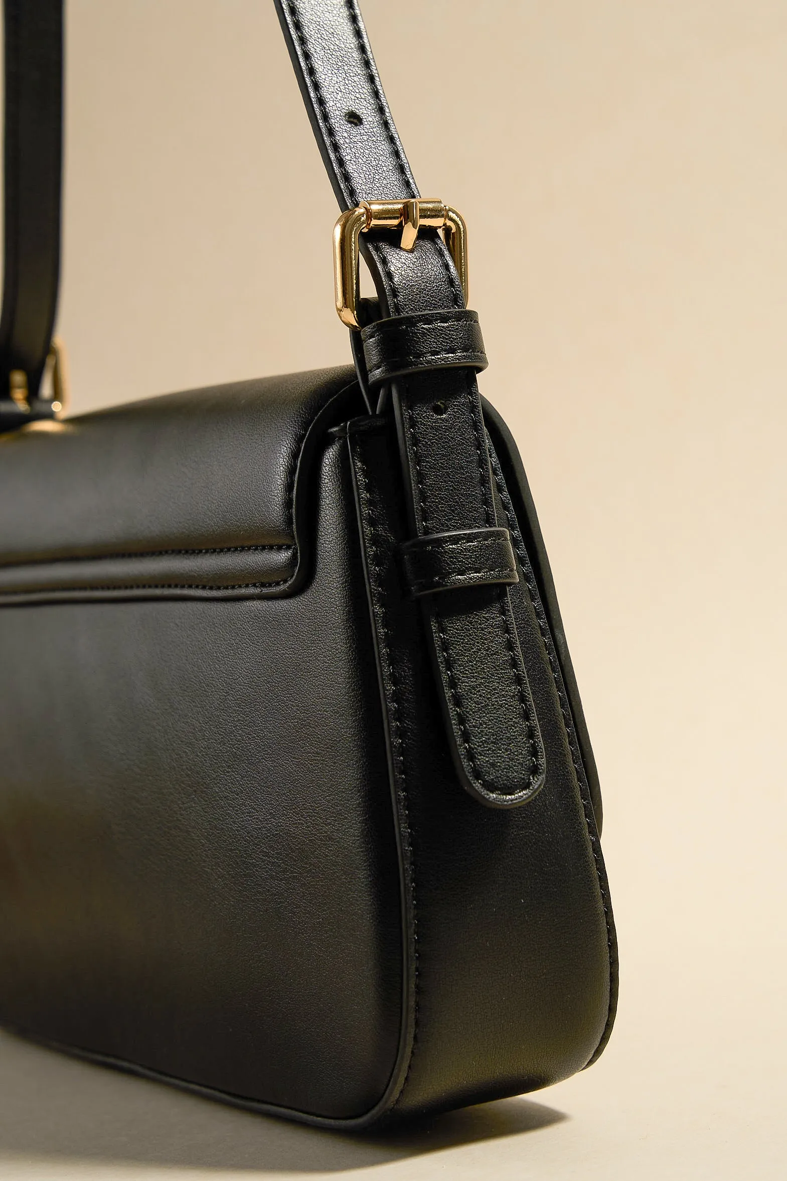 Date Night Black Shoulder Bag