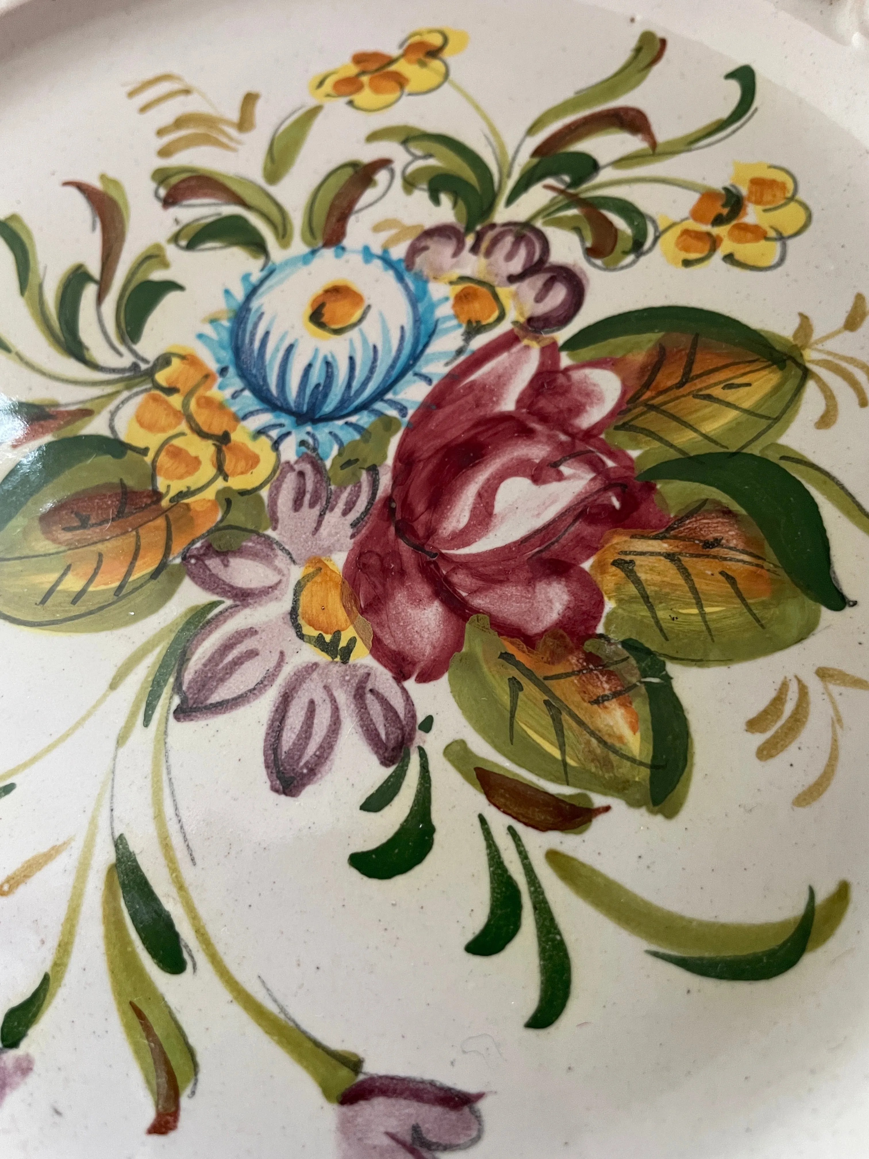 Decorative folklore plate