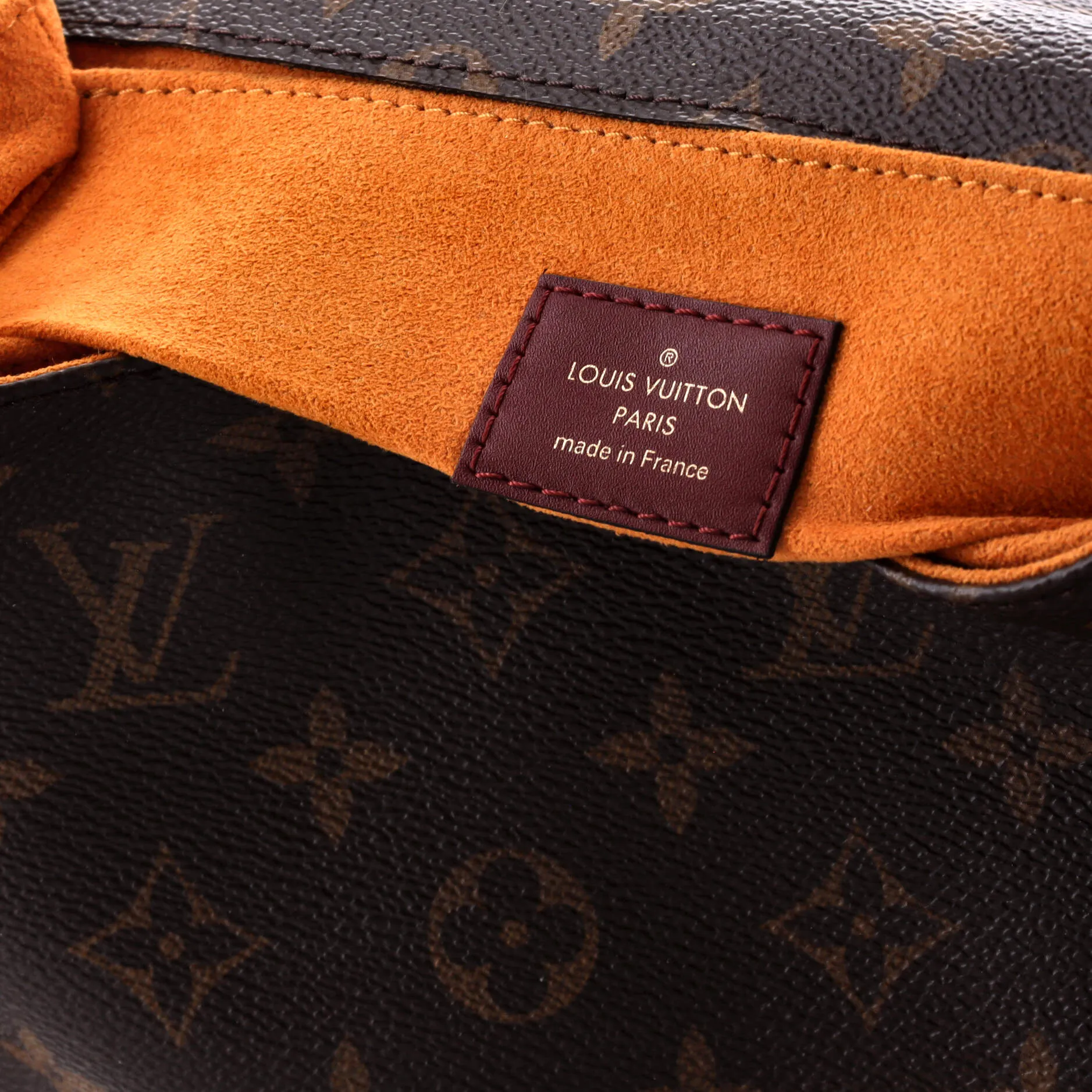 Designer Braided Handle Pochette Metis Monogram Canvas