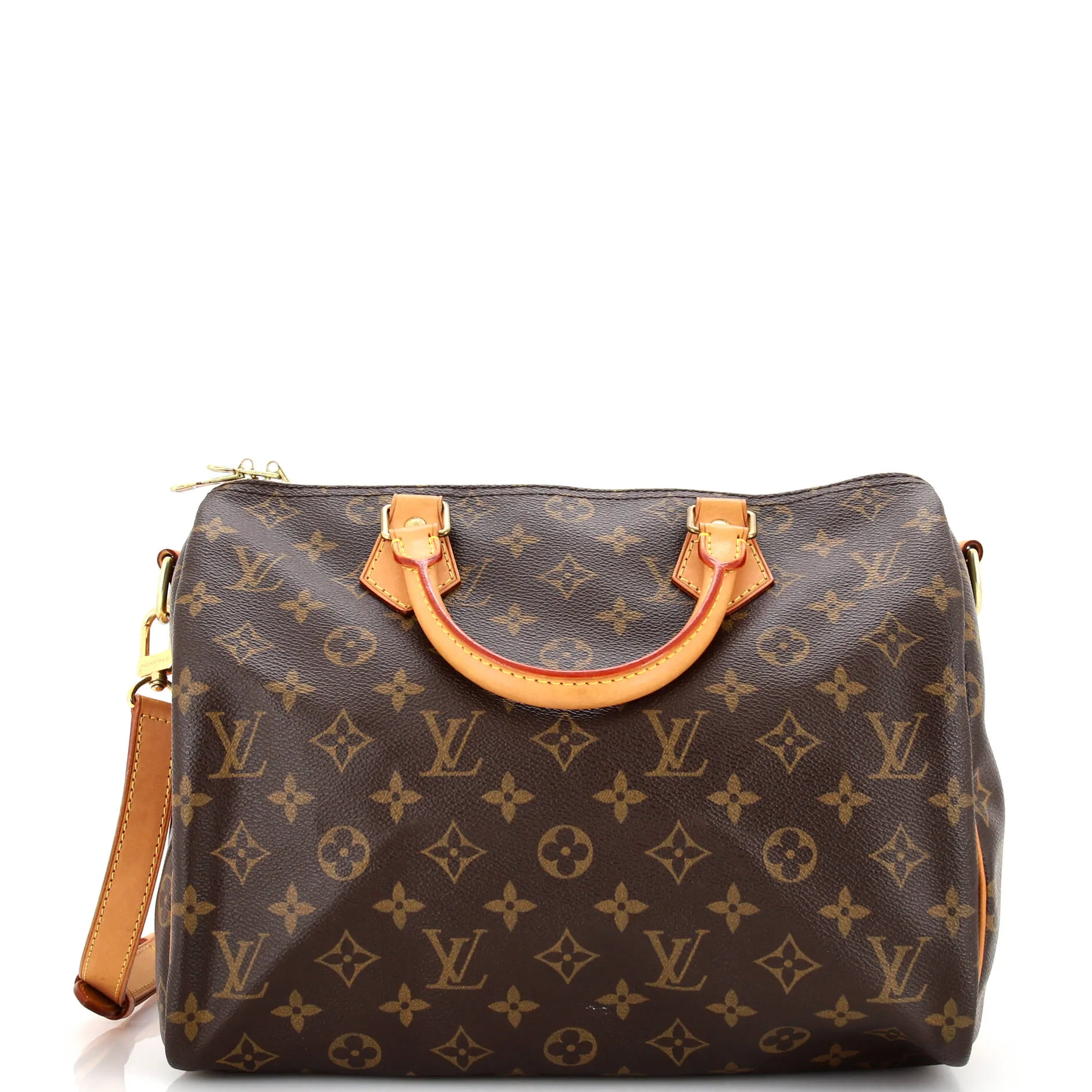 Designer Speedy Bandouliere Bag Monogram Canvas 30