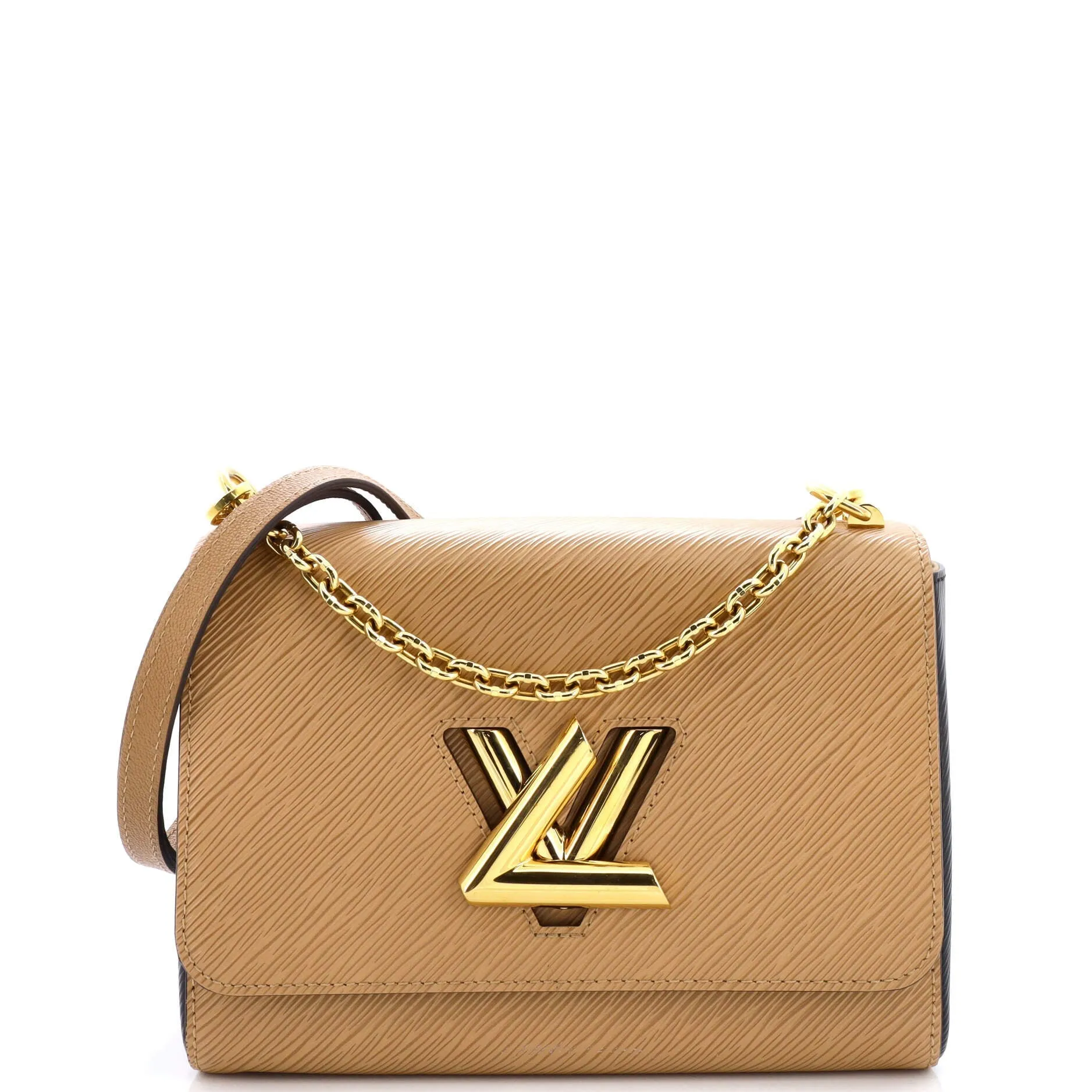 Designer Twist Convertible Handbag Epi Leather MM