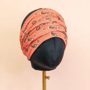 Destry Bandana Paisley Boho Buff