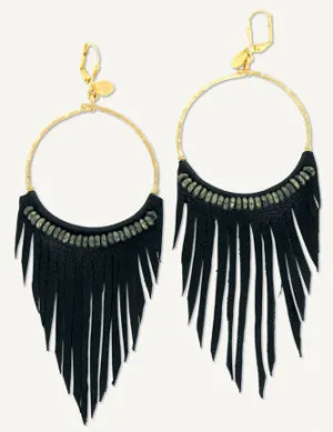 Devil Jet Earrings
