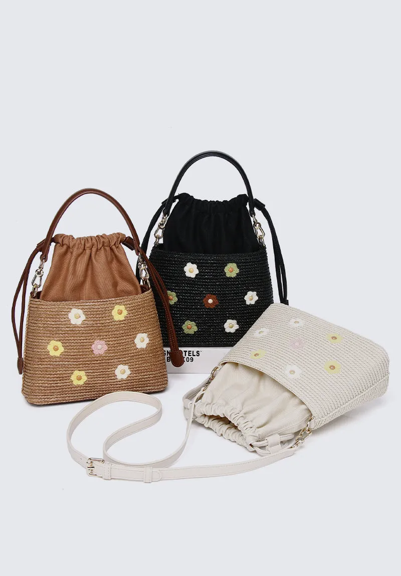 Disney Bambi Pretty, Pretty Flower Top Handles Bag (Beige)