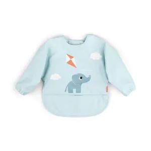 DONE BY DEER Sleeved pocket bib Playground - Blue