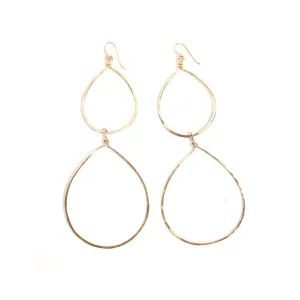 Double Teardrop Earrings