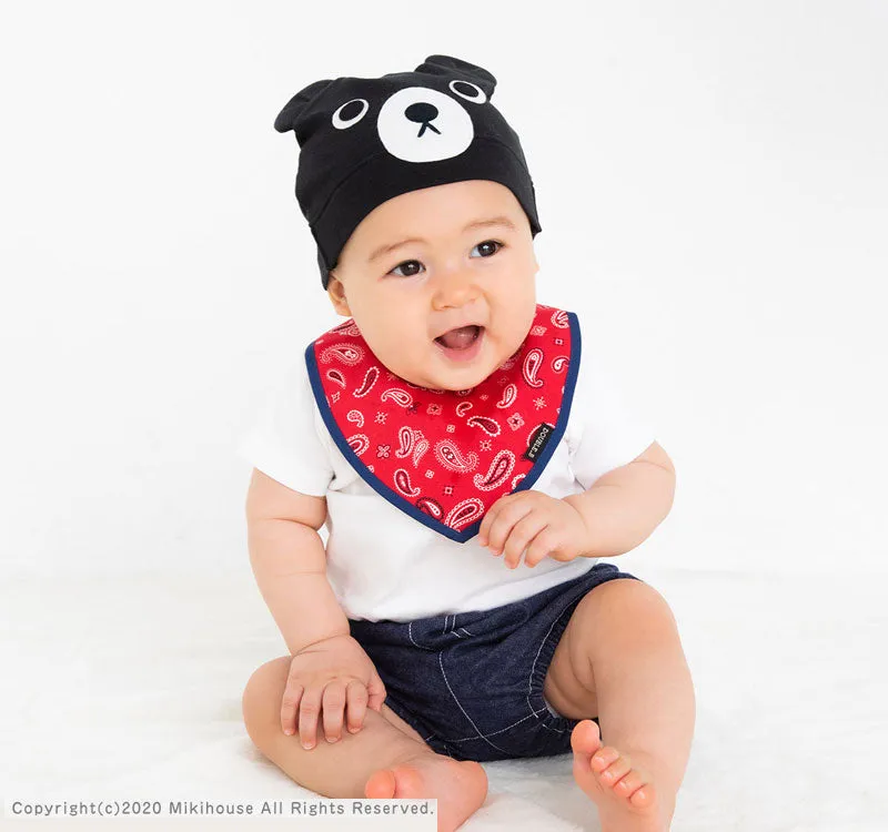 DOUBLE_B HOOD&BIB&BLOOMER SET