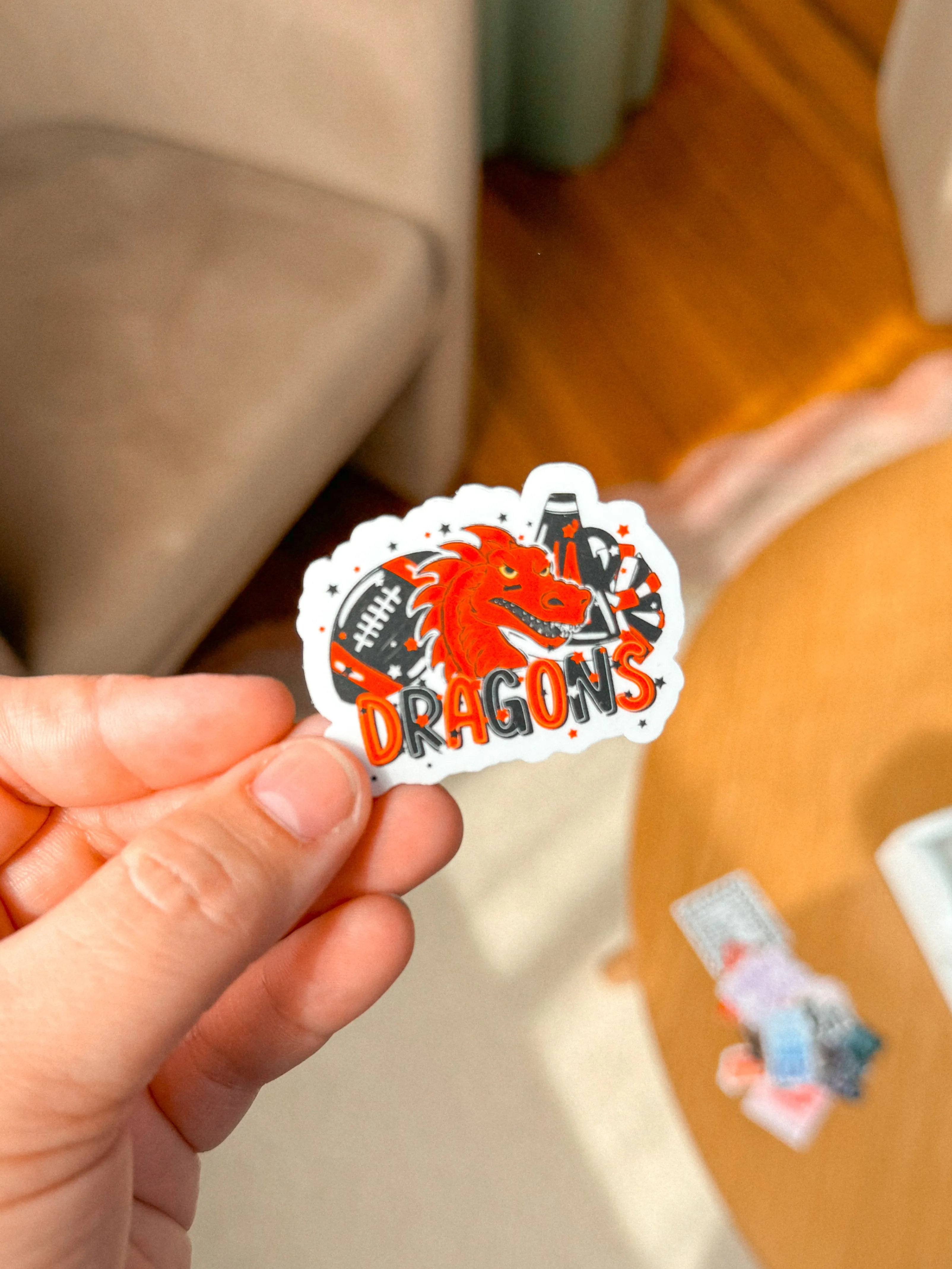 Dragons Vinyl Sticker | Decal
