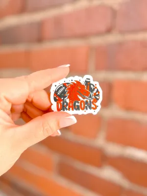 Dragons Vinyl Sticker | Decal