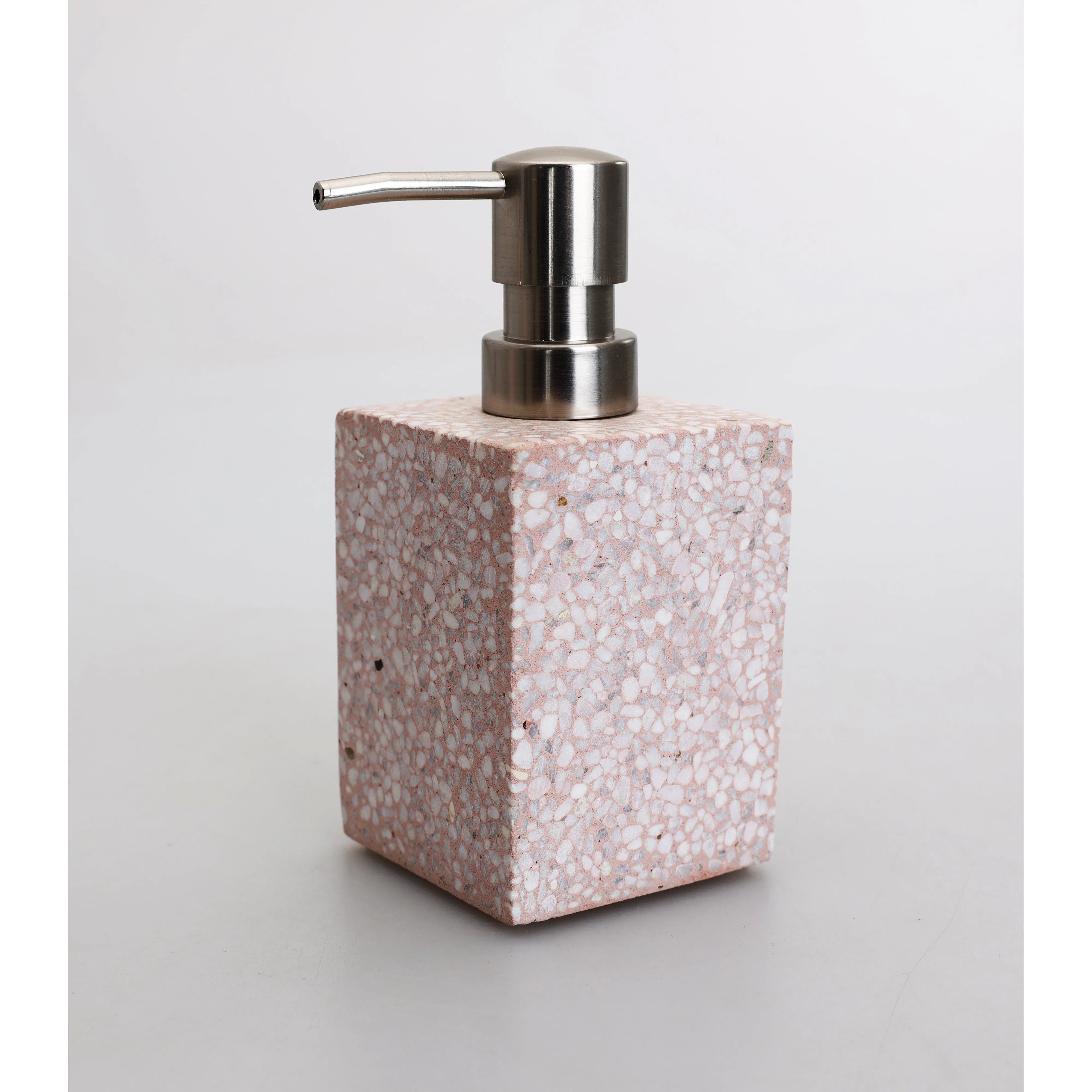 Dwell Blush Polystone Lotion Dispenser
