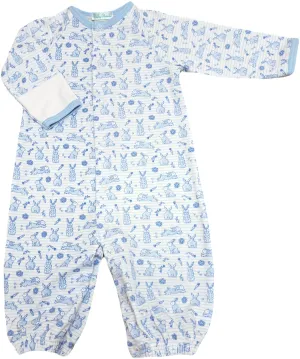 Easter Bunnies Baby Boy Converter Pima Cotton