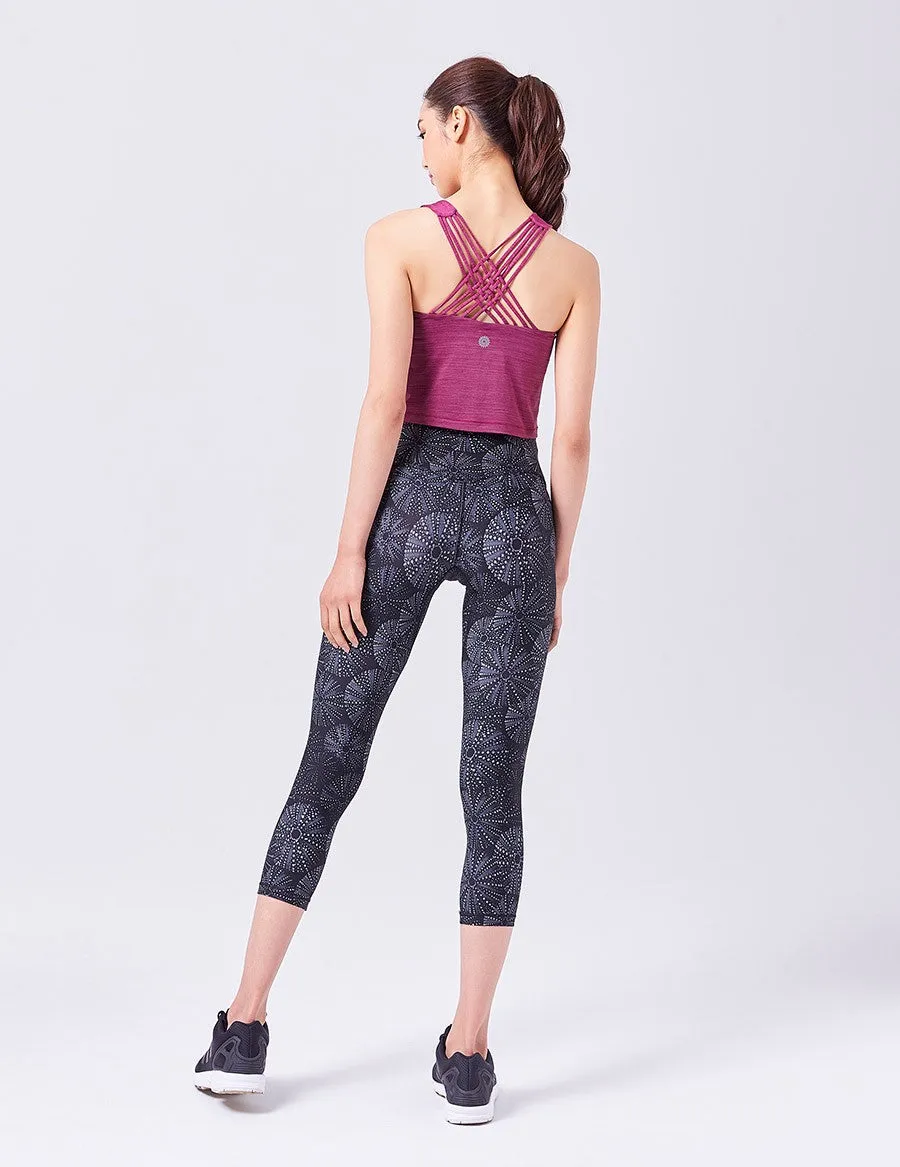 easyoga LESPIRO Sparkle Bra - R13 Peach Puff