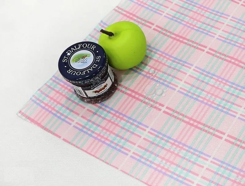 Eco-friendly Laminated Waterproof Fabric, Checker, 4 Styles, Non-glossy TPU Coating - By the Yard 40317-1