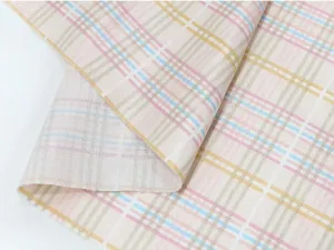 Eco-friendly Laminated Waterproof Fabric, Checker, 4 Styles, Non-glossy TPU Coating - By the Yard 40317-1
