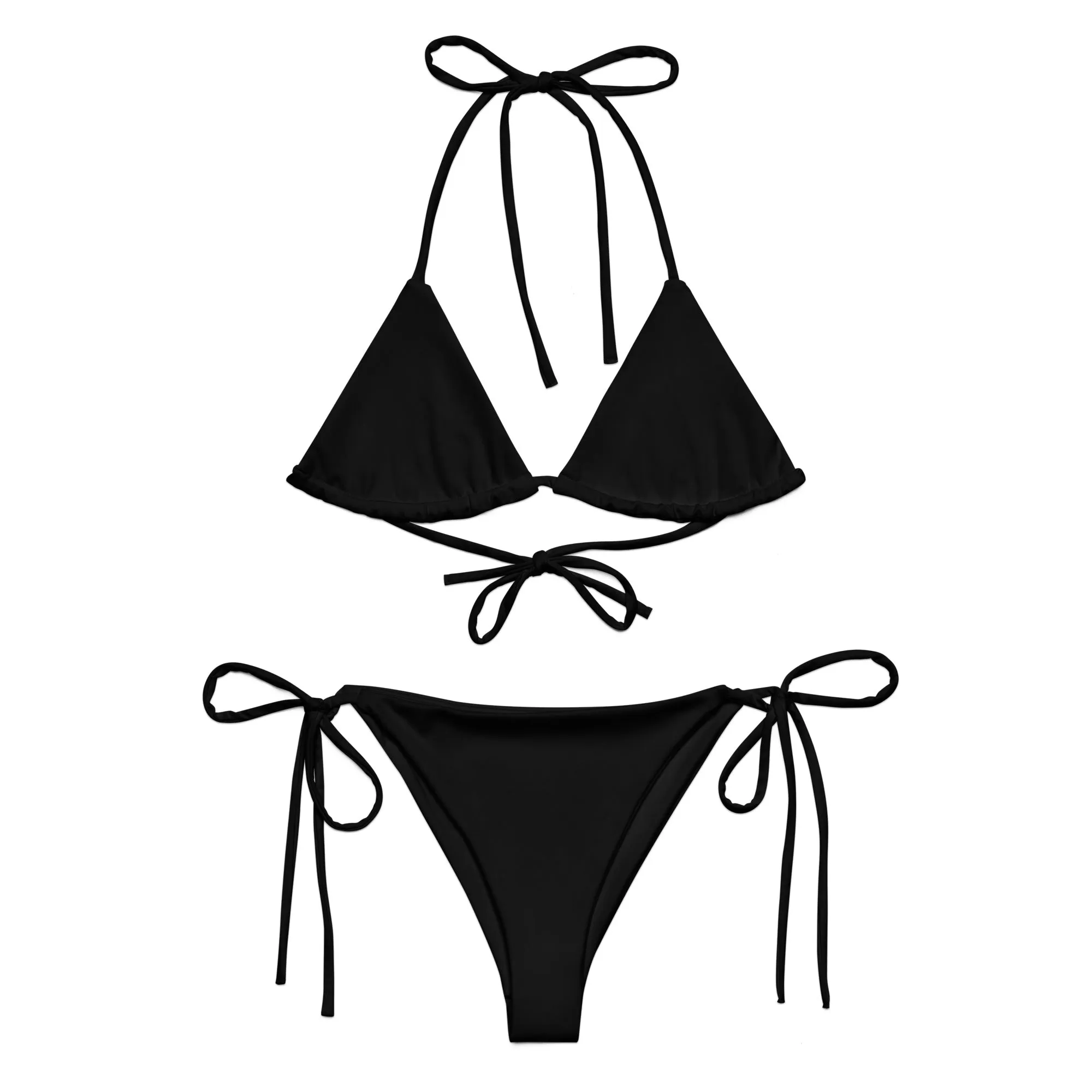 Eco String Bikini Noir